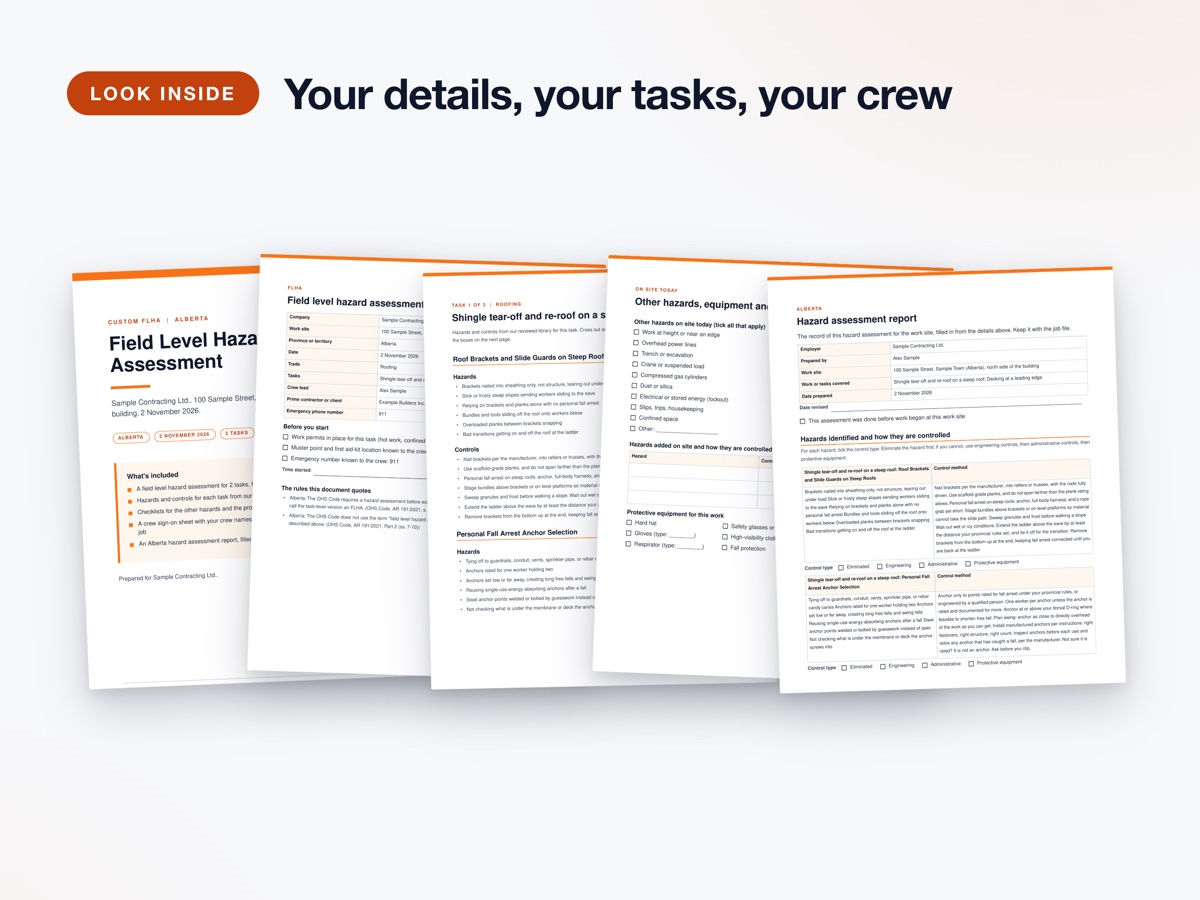 Custom FLHA inside pages