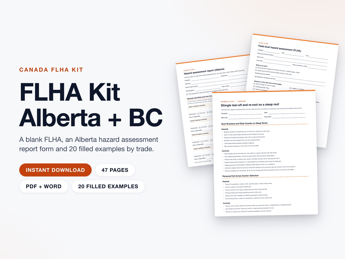 FLHA Kit (Alberta + BC)